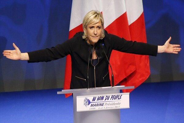 لوپن بار دیگر به عنوان ریاست حزب جبهه ملی فرانسه انتخاب شد