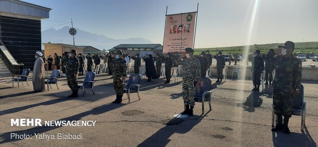 رژه خودرویی ارتش در قرارگاه ۴۰۴ فاوا کرمانشاه