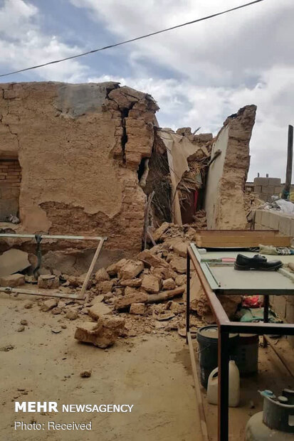 خسارات زلزله در بوشهر