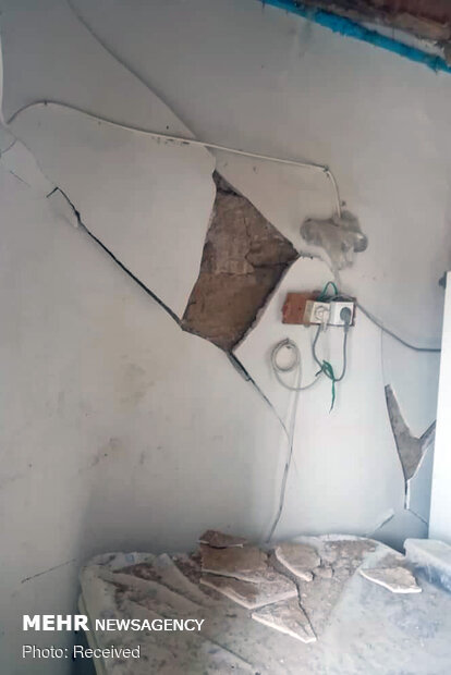 خسارات زلزله در بوشهر