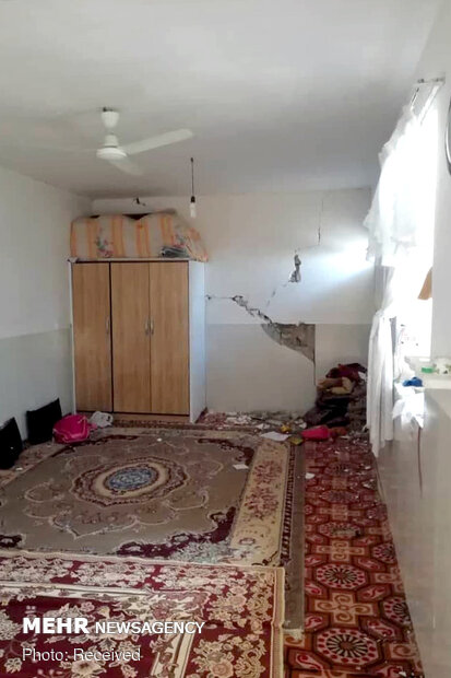 خسارات زلزله در بوشهر