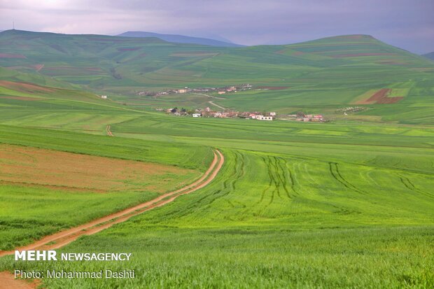 Beautiful nature of Ardabil with breathtaking views in spring