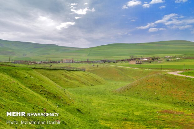 Beautiful nature of Ardabil with breathtaking views in spring