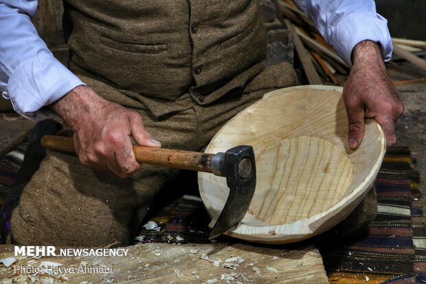 Woodcarving in north of Iran, Mazandaran