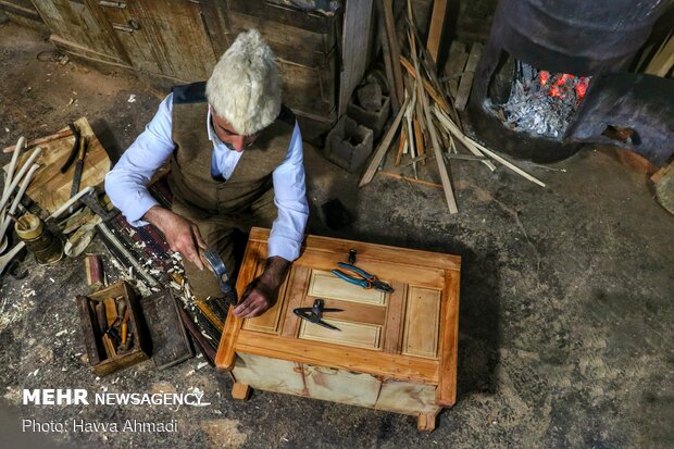 Woodcarving in north of Iran, Mazandaran