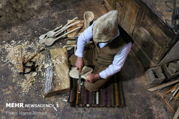 Woodcarving in north of Iran, Mazandaran