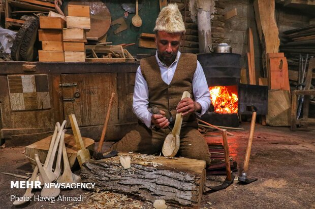 Woodcarving in north of Iran, Mazandaran