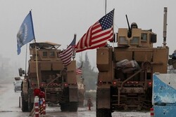 خروج شاحنات عسكرية امريكية من الأراضي السورية إلى العراق