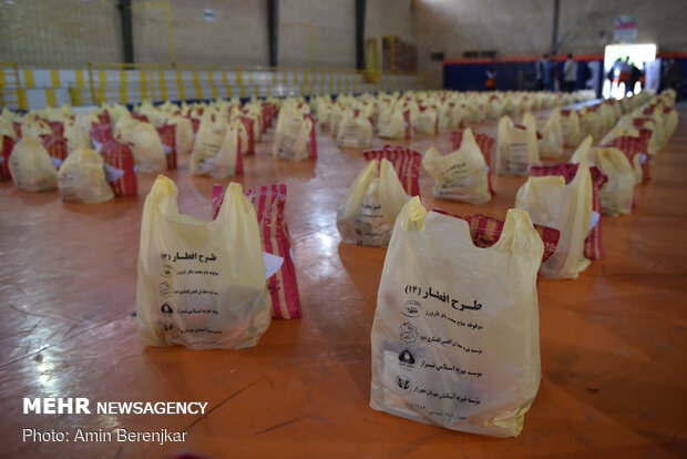 طرح افطار، ویژه خانواده های نیازمند در شیراز