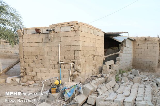 شهرستان گناوه ۳ روز بعد از زلزله