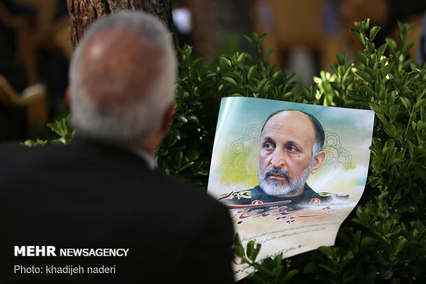 مراسم یادبود سردار شهید سیدمحمد حجازی -اصفهان