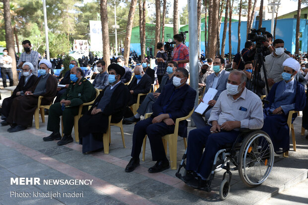 مراسم یادبود سردار شهید سیدمحمد حجازی -اصفهان