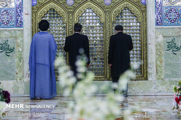 Holy Quran recitation in Fatima Masumeh's shrine in Ramadan
