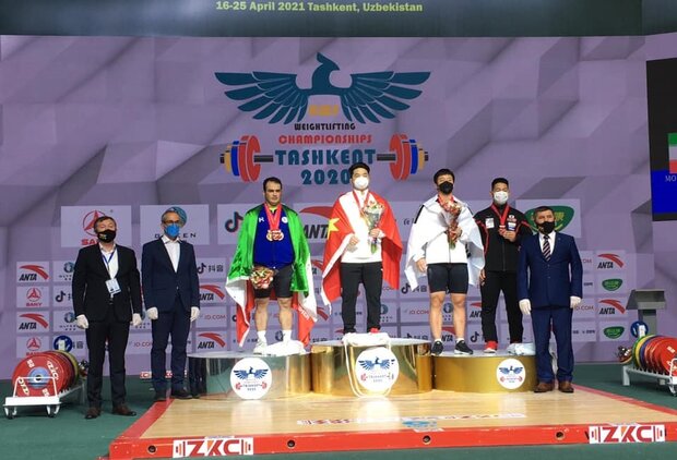 Moradi gains silver at Asian Weightlifting C’ships