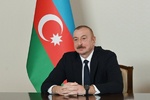 Aliyev'den Pezeşkiyan'a tebrik mesajı