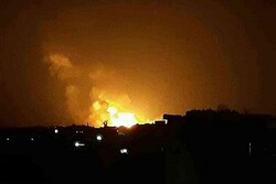Arub Exploding Huge explosions hit Saudi coalition base in Ma'rib (+VIDEO) - Mehr News ...