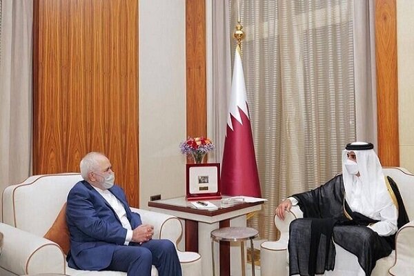 Dışişleri Bakanı Zarif, Katar Emiri ile görüştü