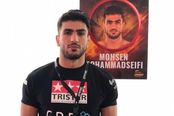 مبارزه سرگروه تیم ملی ووشو در بلاروس