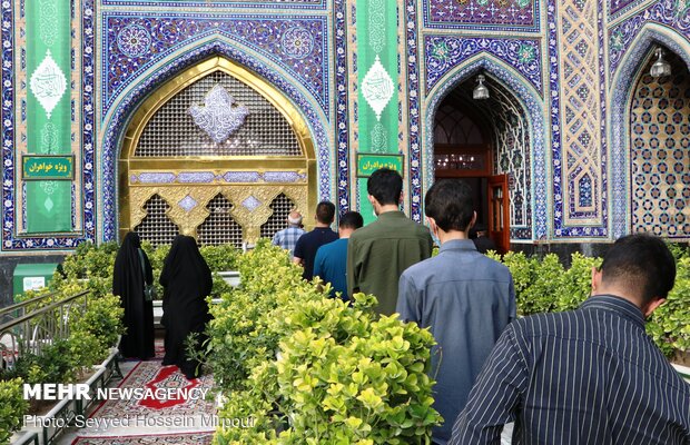 Recitation of Holy Quran in Imam Reza (PBUH) holy shrine 