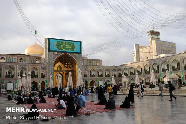 Recitation of Holy Quran in Imam Reza (PBUH) holy shrine 