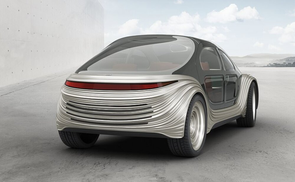 طرح اولیه خودرویی که مواد آلاینده هوا را پاک می کند