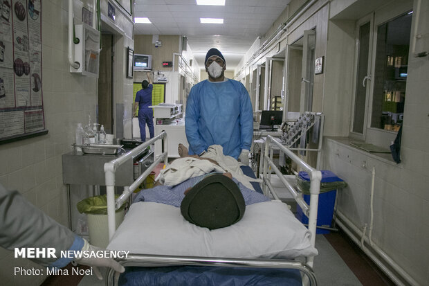 Medical staff amid 4th wave of Covid-19 pandemic