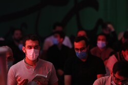 Tahran'daki Kadir Gecesi merasiminden fotoğraflar