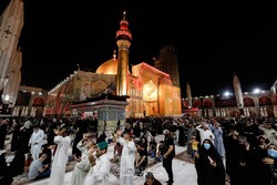 Night of decree in Imam Ali holy shrine