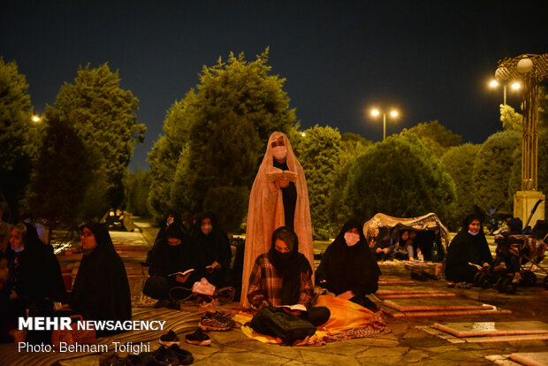 شب قدر نوزدهم ماه رمضان در گلزارشهدا