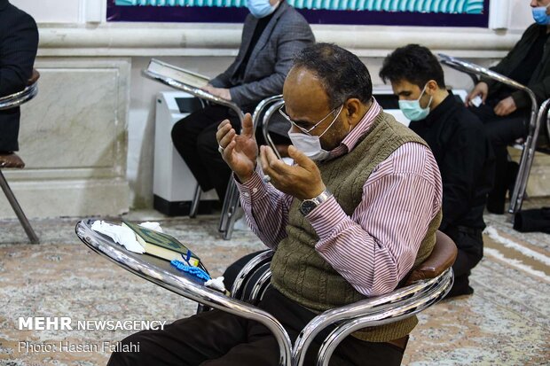 مراسم احیای شب نوزدهم ماه مبارک رمضان در مصلی امام خمینی(ره) اردبیل