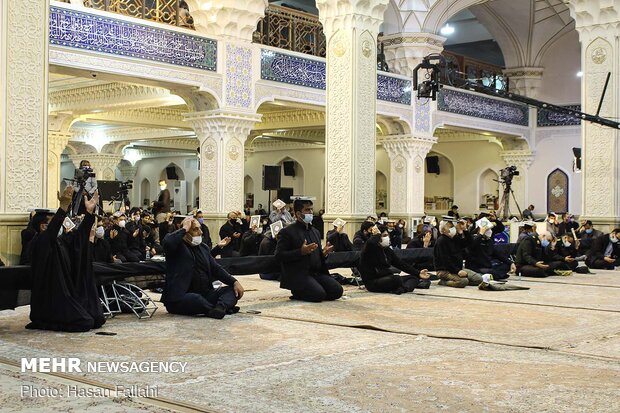 مراسم احیای شب نوزدهم ماه مبارک رمضان در مصلی امام خمینی(ره) اردبیل