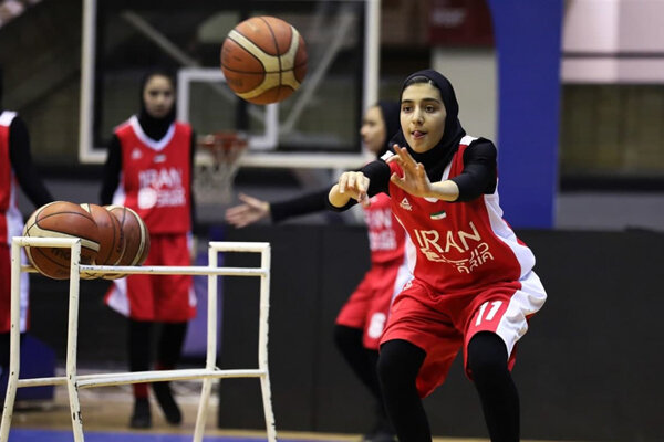 صعود دختران بسکتبال ایران به مرحله جهانی مسابقات مهارت‌های فردی