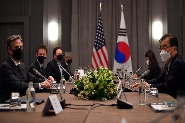 وزرای خارجه آمریکا و کره جنوبی با یکدیگر دیدار کردند