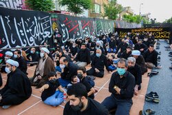 قم میں حضرت علی (ع) کی شہادت کی مناسبت سے عزاداری