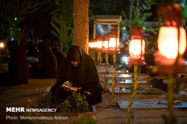 21th night of holy month of Ramadan marked in Behesht-e Zahra