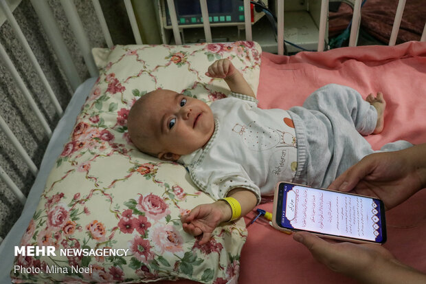مراسم احیای شب بیست و یکم ماه رمضان در بیمارستان کودکان <a href='https://sayeb.ir/tag/%d8%aa%d8%a8%d8%b1%db%8c%d8%b2'>تبریز</a>