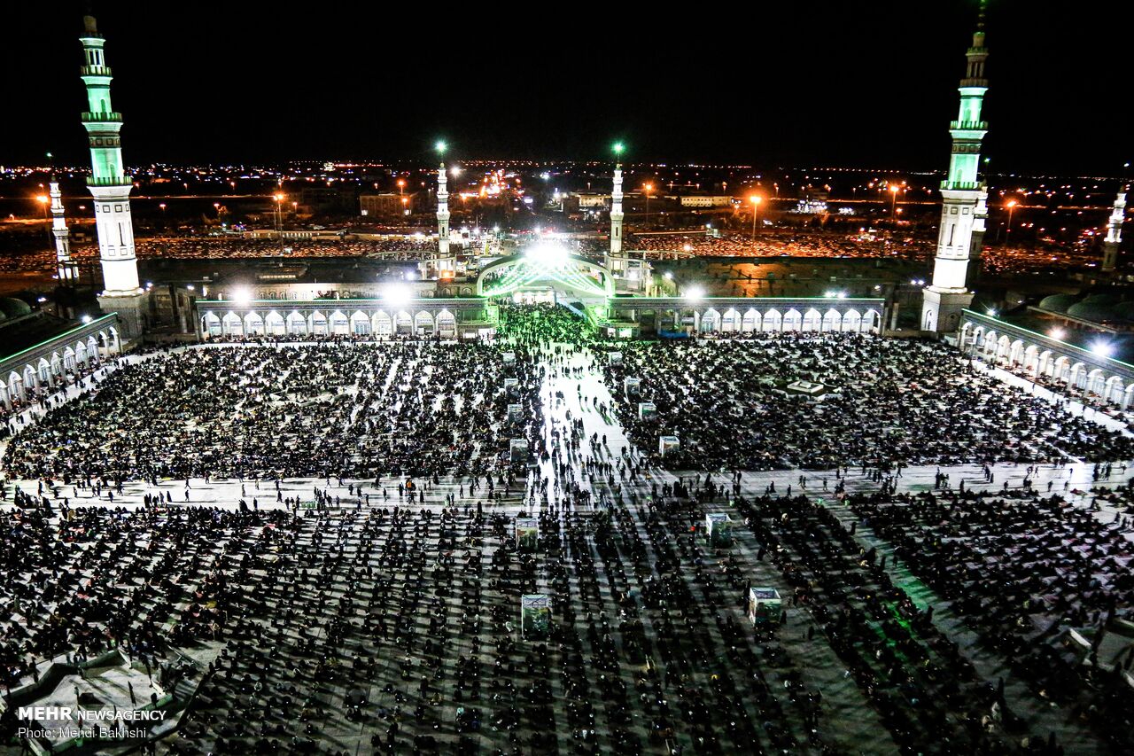 مسجد مقدس جمکران میں دوسری شب قدر عقیدت و احترام کے ساتھ منائی گئی