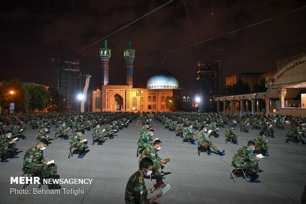 مراسم احیاء شب بیست و سوم ماه مبارک رمضان - دانشکده افسری امام علی (ع)