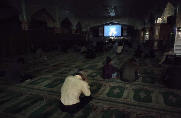 مراسم احیاء شب بیست و سوم ماه رمضان در لامرد