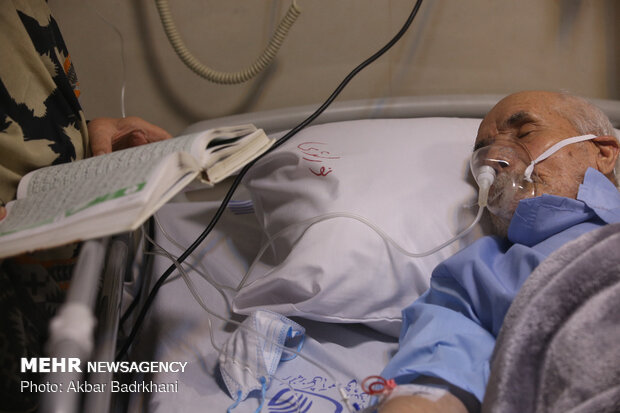احیای شب بیست و سوم ماه رمضان در بیمارستان شهدای تجریش