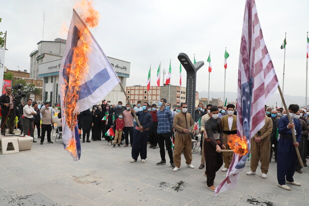 مسیرهای راهپیمایی روز قدس در کردستان اعلام شد