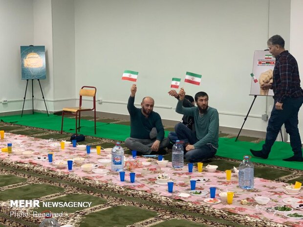 مراسم روز قدس با حضور اعضای انجمن دانشجویان ایرانی مسکو