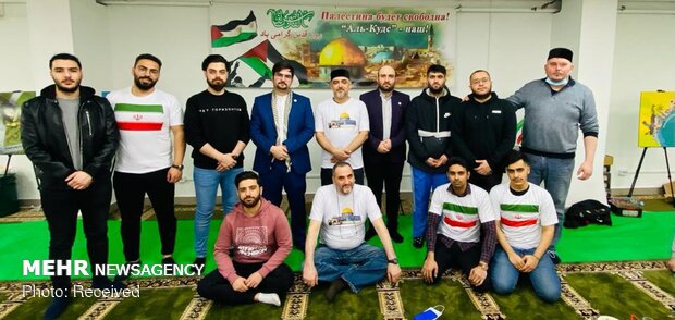 Iranian Students Association in Moscow observe Quds Day