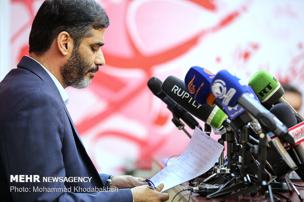 Iran 2021 Presidential Election's candidate holds presser 