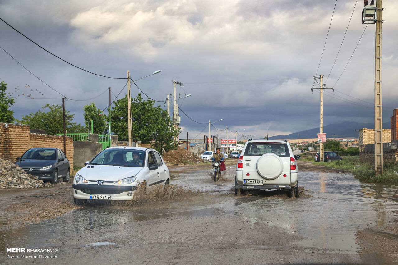 بارش‌های رگباری در شمال و غرب اصفهان پیش‌بینی می‌شود