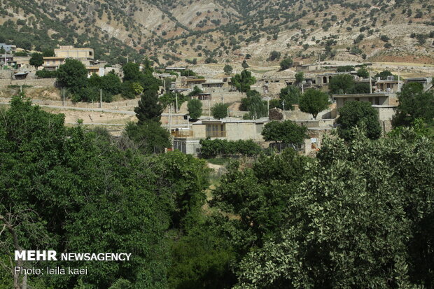 Kolm-e Bala village in W Iran
