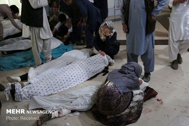 Increasing death toll of explosion in Shia district in Kabul 