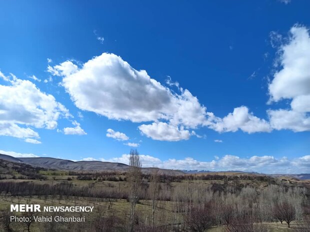 Breathtaking scenery of spring in Owryad Village
