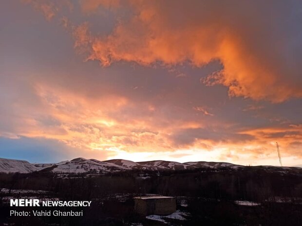 Breathtaking scenery of spring in Owryad Village
