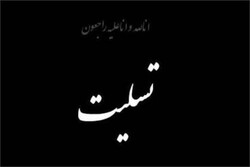 تسلیت مشاور رئیس مجمع تشخیص مصلحت درپی درگذشت یک خبرنگار